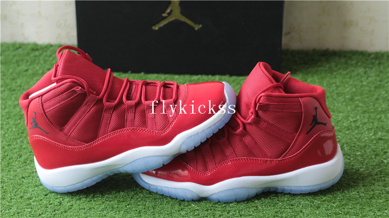 Authentic Air Jordan 11 Gym Red GS